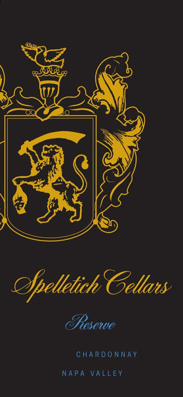 Spelletich Family Wine Company Reserve Chardonnay 2013 Front Label
