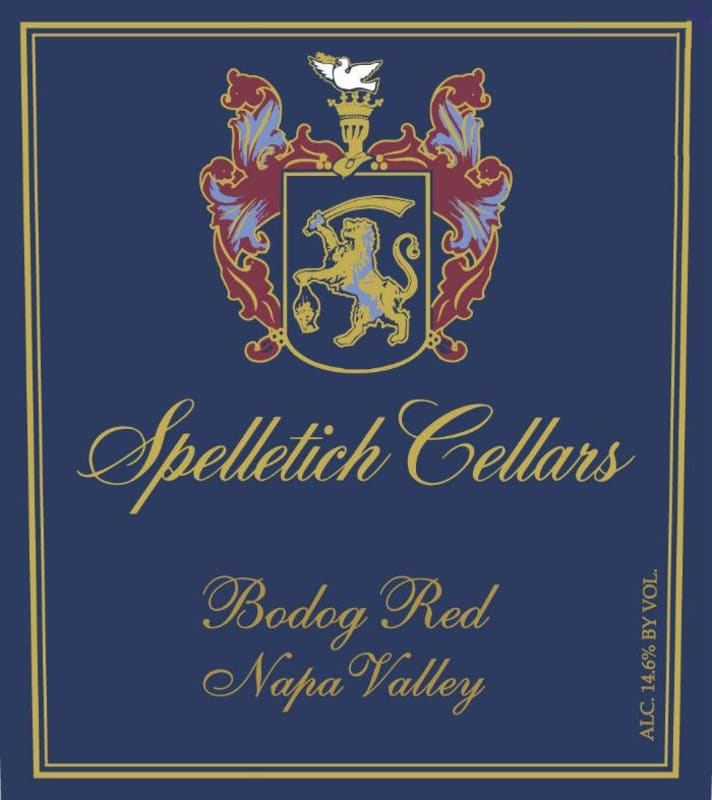 Spelletich Family Wine Company Bodog Red 2010 Front Label