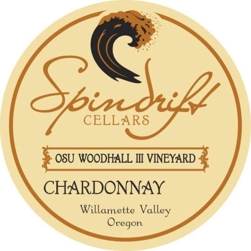 Spindrift Cellars Chardonnay Osu Woodhall Vineyard 2014 Front Label