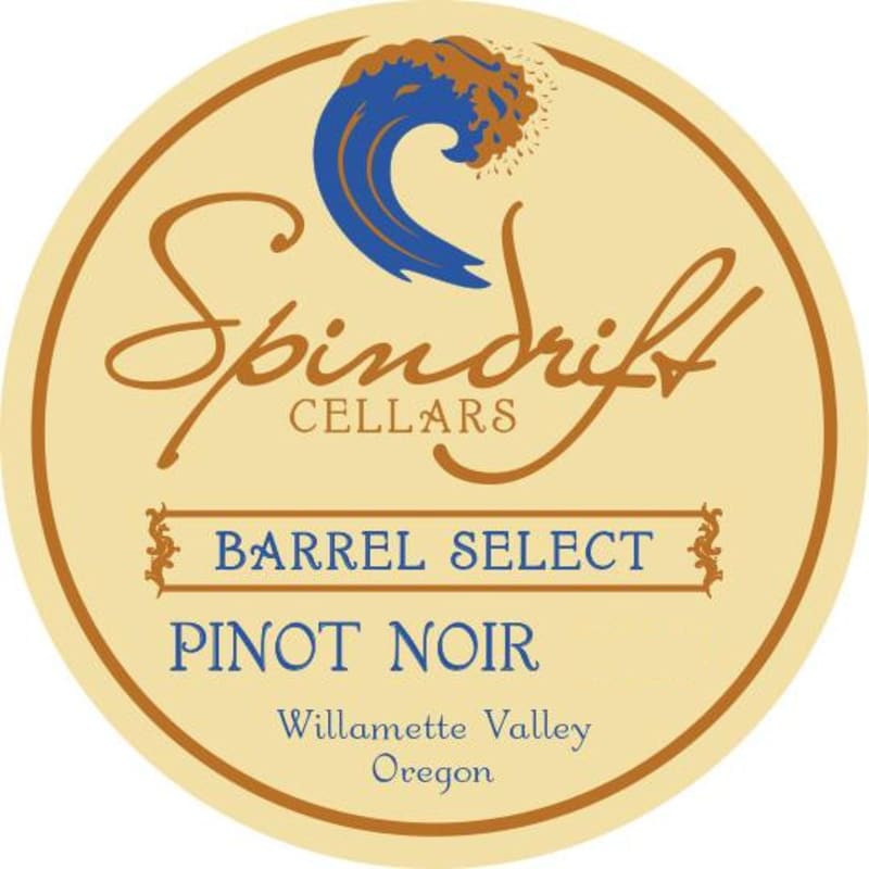 Spindrift Cellars Barrel Select Pinot Noir 2014 Front Label
