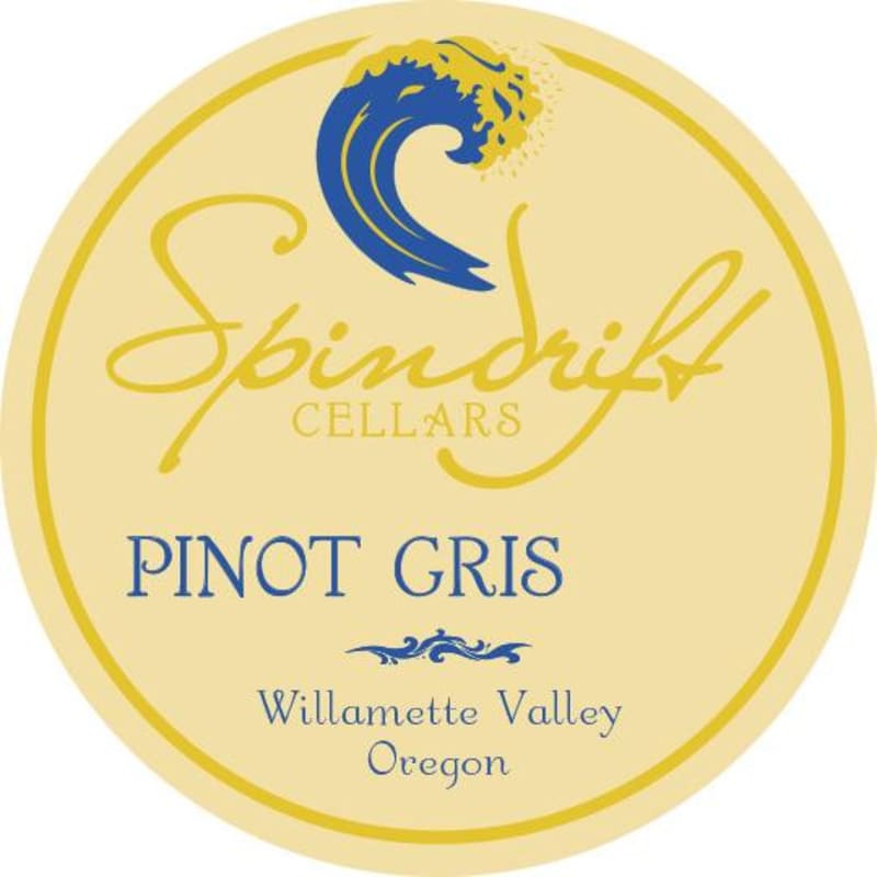 Spindrift Cellars Pinot Gris 2014 Front Label