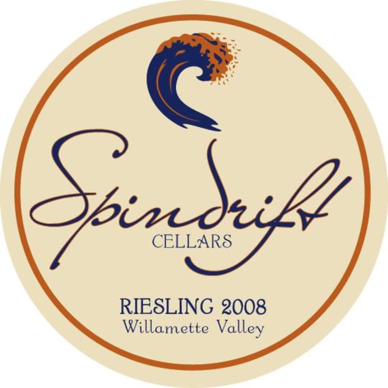 Spindrift Cellars Riesling 2008 Front Label