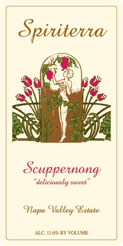 Spiriterra Vineyards Scuppernong 2013 Front Label