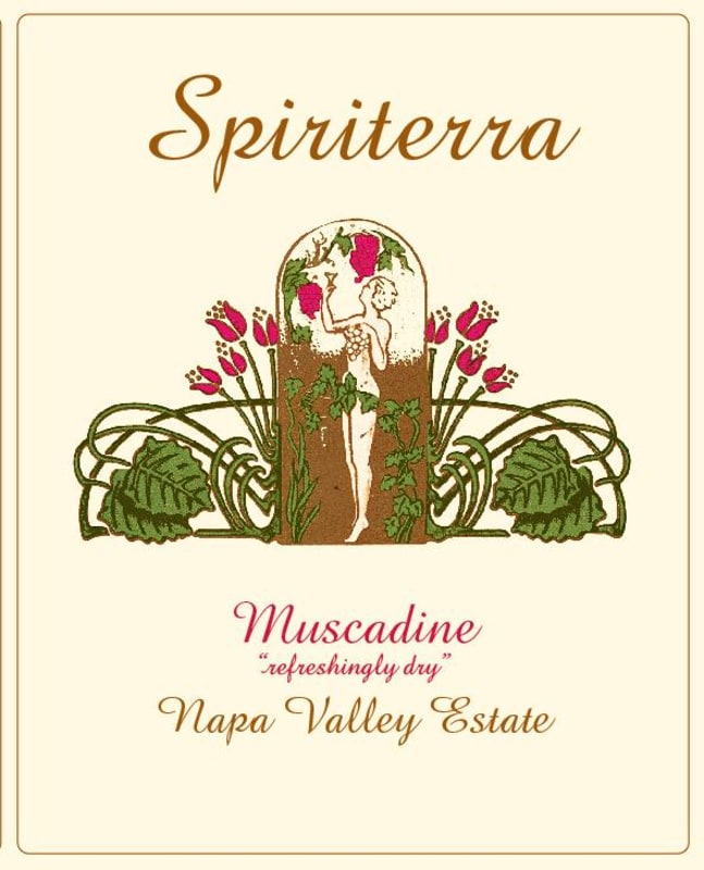 Spiriterra Vineyards Muscadine 2013 Front Label