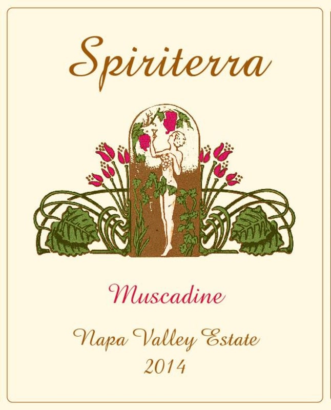 Spiriterra Vineyards Muscadine 2014 Front Label