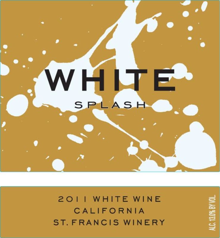 Splash Wines St. Francis White Splash 2011 Front Label