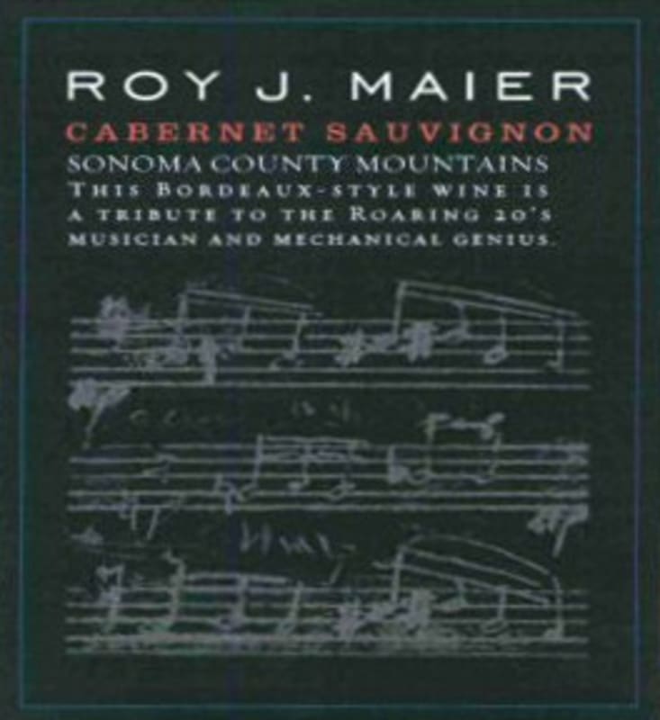 St. Helena Road Vineyards Roy J Maier Cabernet Sauvignon 2005 Front Label