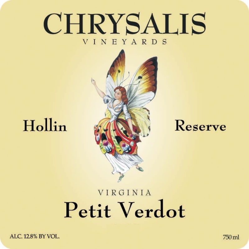 Chrysalis Hollin Reserve Petit Verdot 2006 Front Label