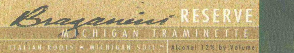 St. Julian Wine Co. Braganini Reserve Traminette 2007 Front Label