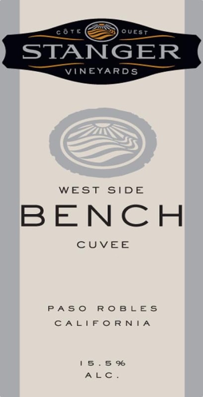 Stanger Vineyards West Side Bench 2008 Front Label