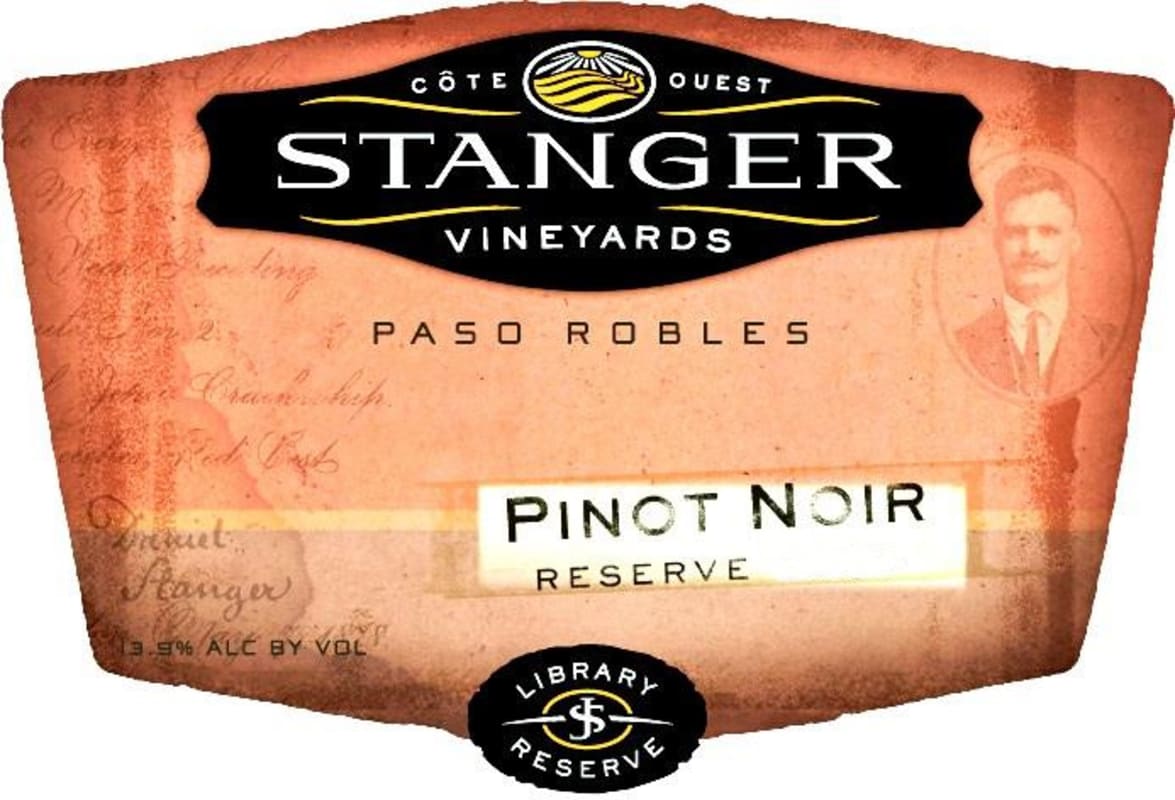 Stanger Vineyards Reserve Pinot Noir 2007 Front Label