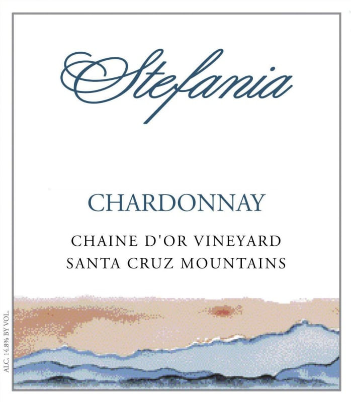 Stefania Wine Chaine dOr Vineyard Chardonnay 2009 Front Label