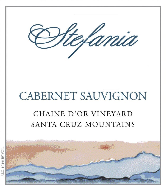 Stefania Wine Chaine dOr Vineyard Cabernet Sauvignon 2008 Front Label