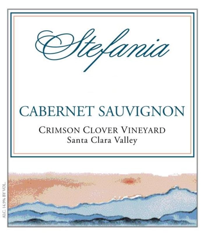 Stefania Wine Crimson Clover Vineyard Cabernet Sauvignon 2009 Front Label