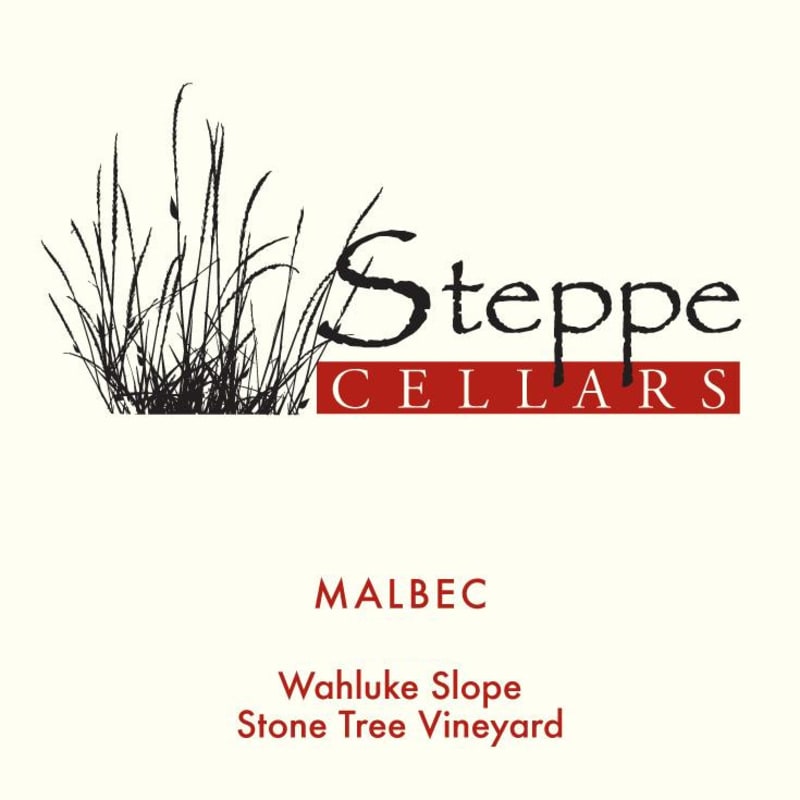 Steppe Cellars Malbec 2009 Front Label