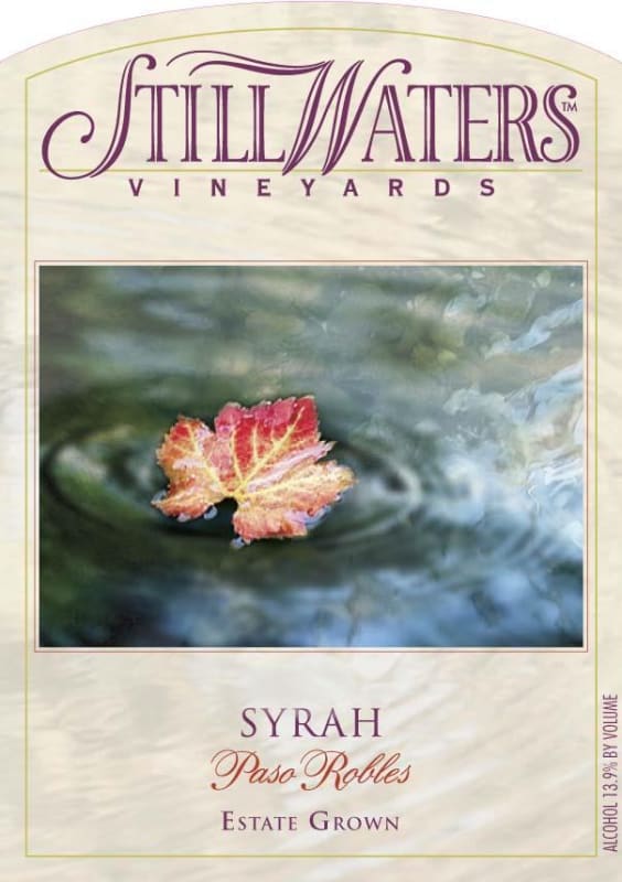 Still Waters Vineyards Syrah 2007 Front Label