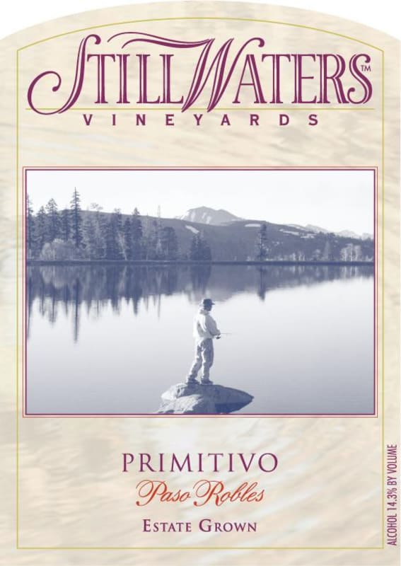 Still Waters Vineyards Primitivo 2012 Front Label