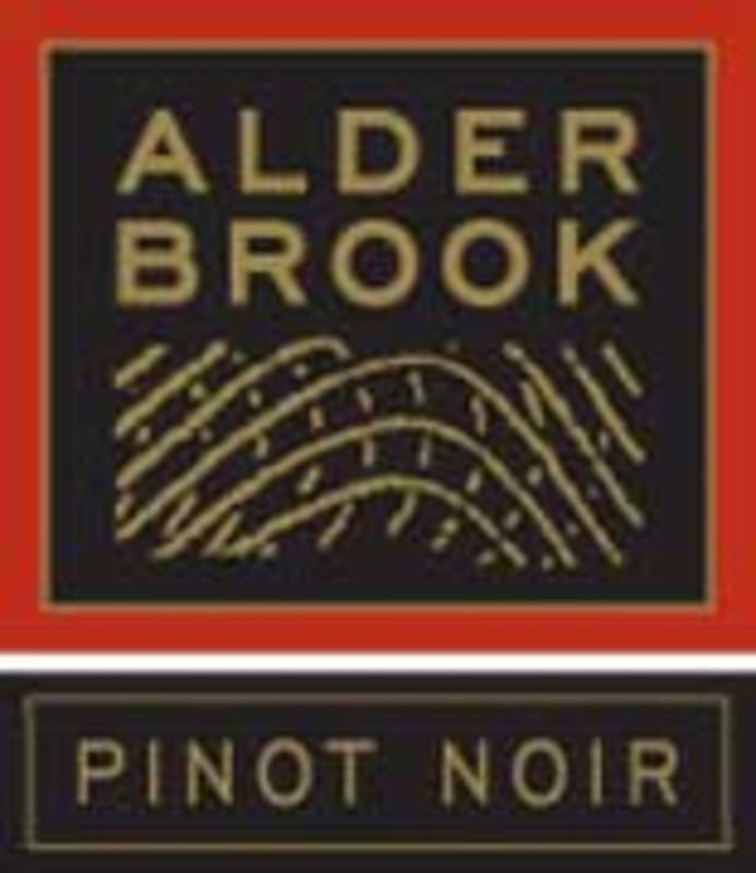 Alderbrook Winery Pinot Noir 2001 Front Label