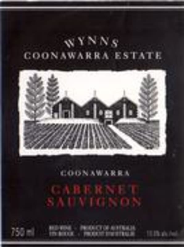Wynns Coonawarra Estate Black Label Cabernet Sauvignon 1997 Front Label