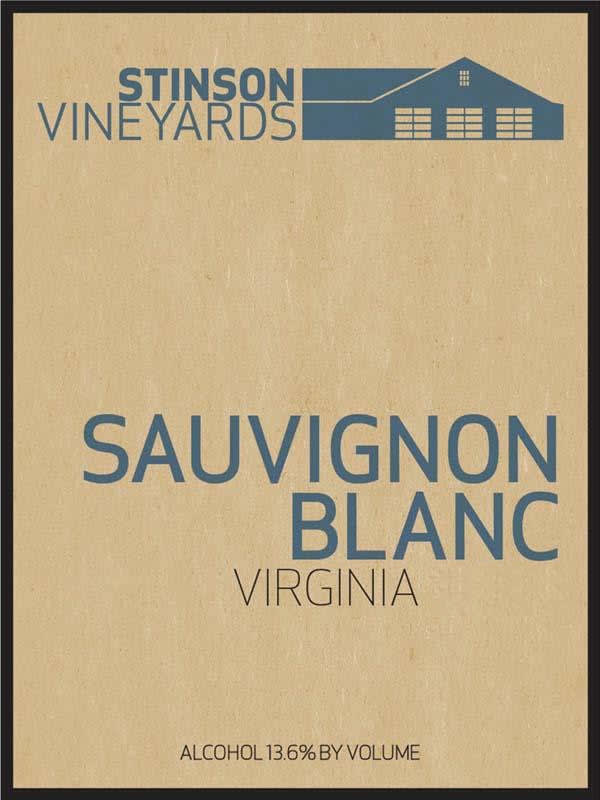 Stinson Vineyards Sauvignon Blanc 2012 Front Label