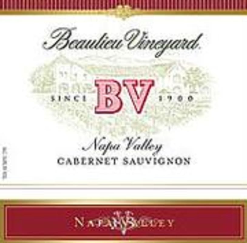 Beaulieu Vineyard Napa Valley Cabernet Sauvignon (375ML half-bottle) 2000 Front Label