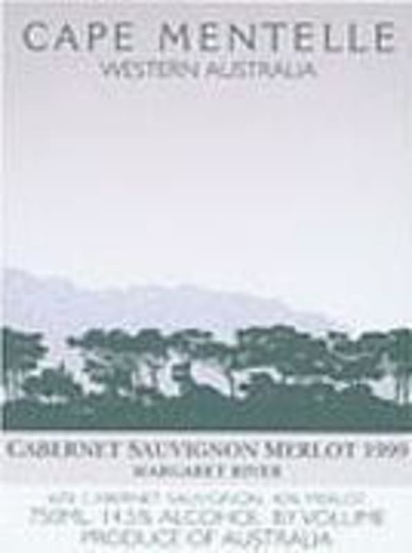 Cape Mentelle Cabernet Sauvignon/Merlot 2001 Front Label