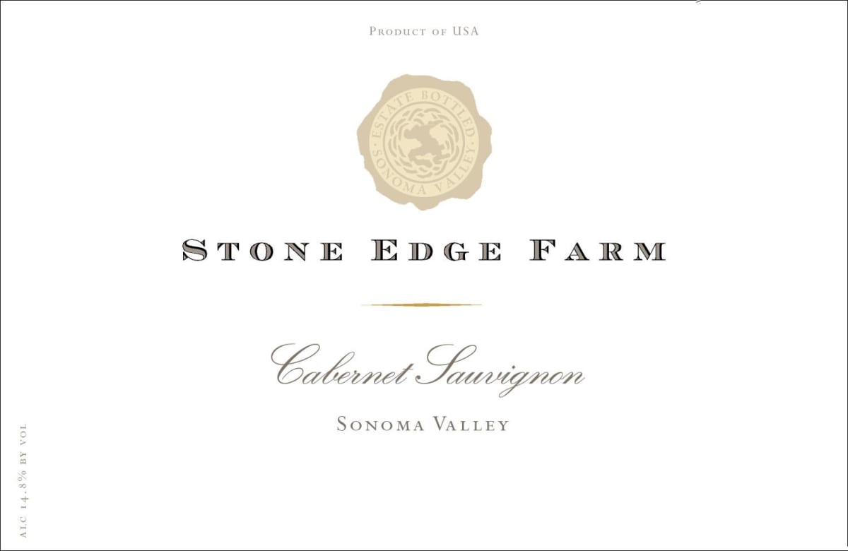 Stone Edge Farm Cabernet Sauvignon 2010 Front Label