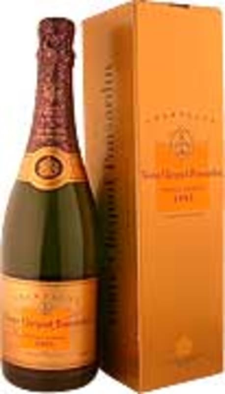 Veuve Clicquot Vintage Brut with Gift Box 1995 Front Label