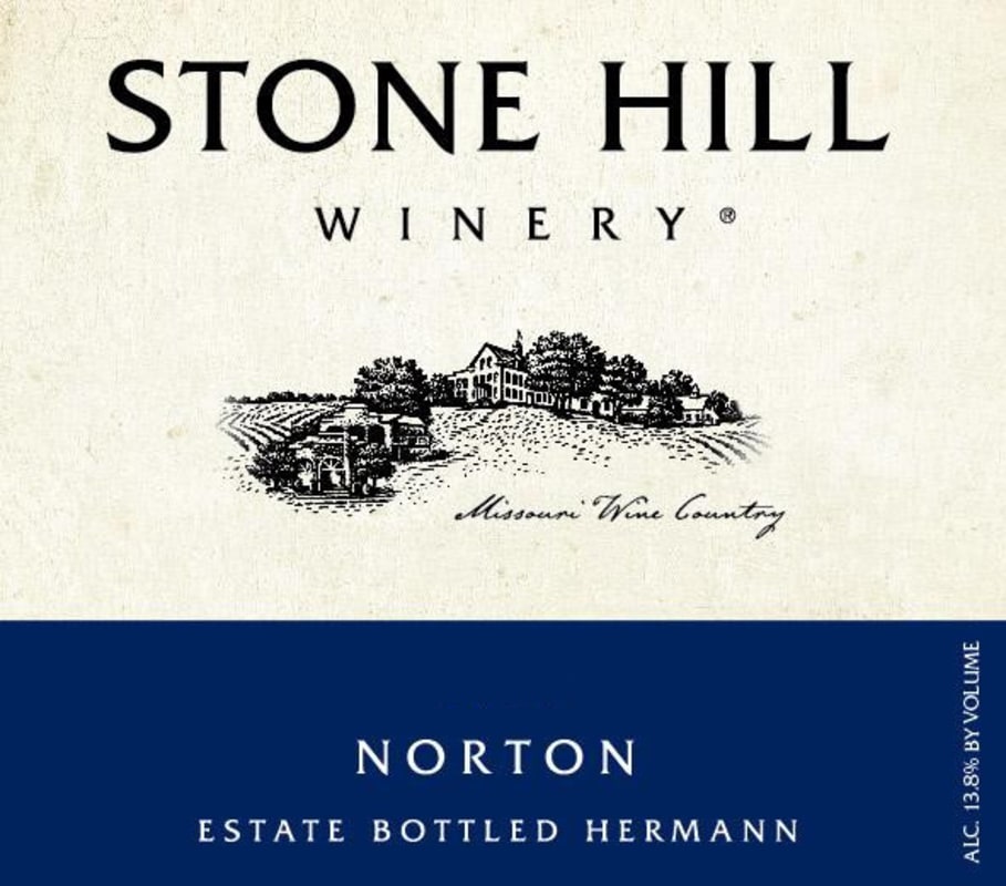Stone Hill Winery Norton 2013 Front Label