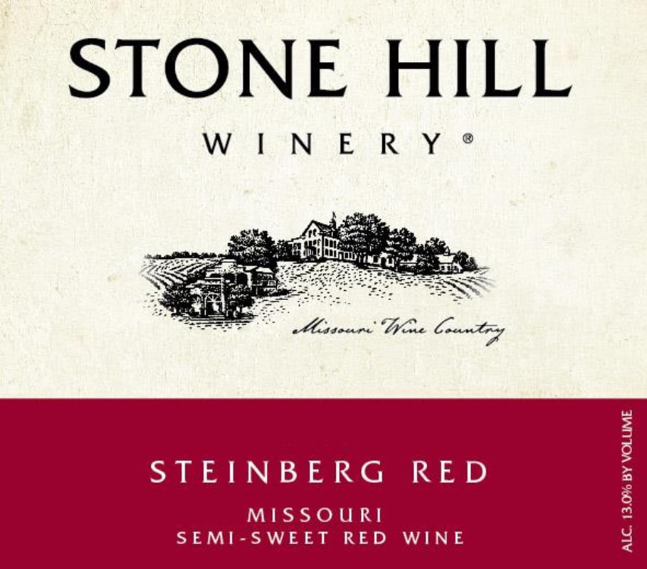 Stone Hill Winery Steinberg Red 2014 Front Label