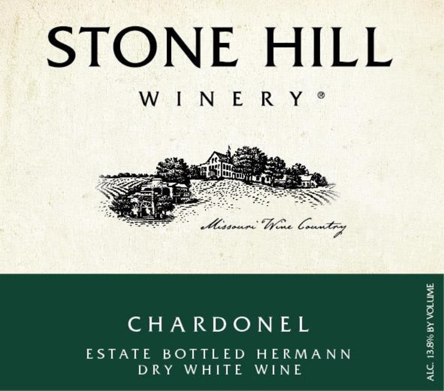 Stone Hill Winery Chardonel 2014 Front Label