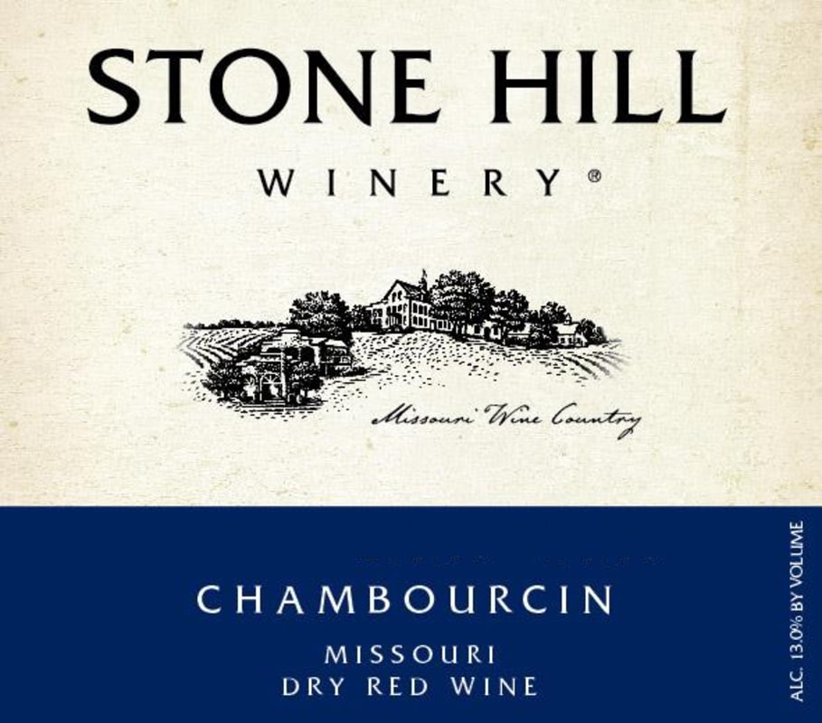 Stone Hill Winery Chambourcin 2013 Front Label