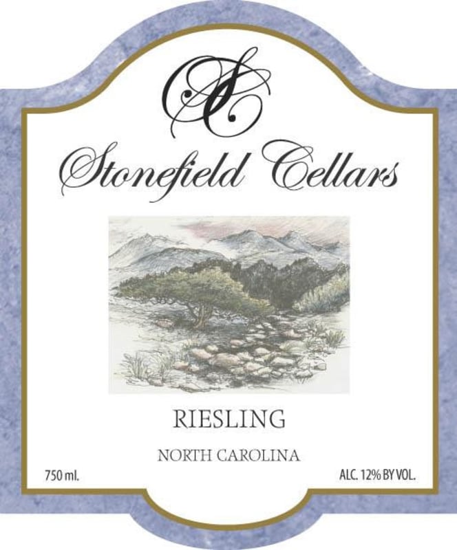 Stonefield Cellars Riesling 2015 Front Label