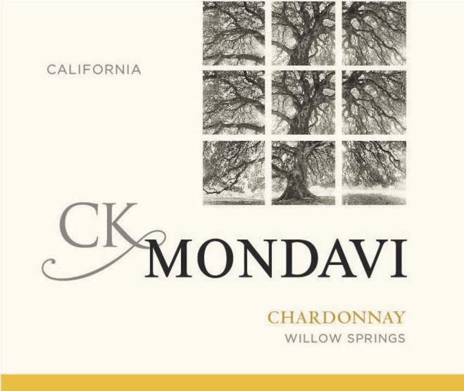 CK Mondavi Willow Springs Chardonnay 2015 Front Label