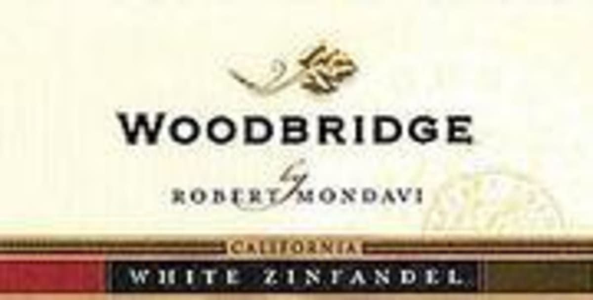 Woodbridge White Zinfandel 2002 Front Label
