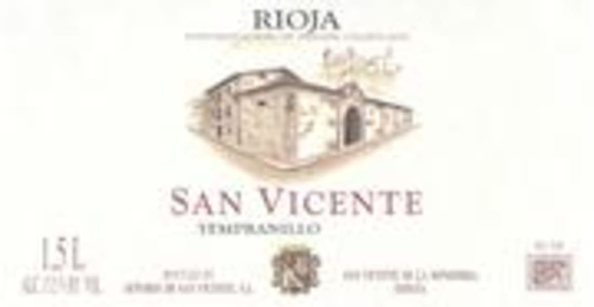 Senorio de San Vicente Rioja 1998 Front Label