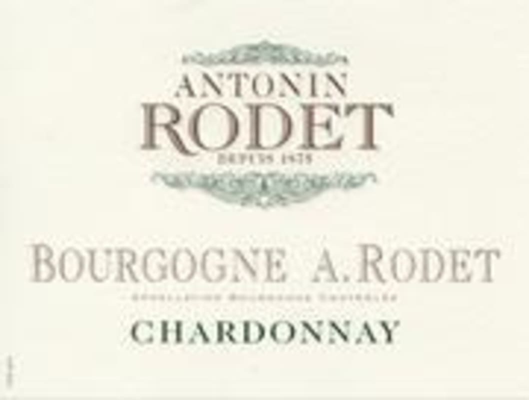 Antonin Rodet Bourgogne Blanc Chardonnay 1998 Front Label
