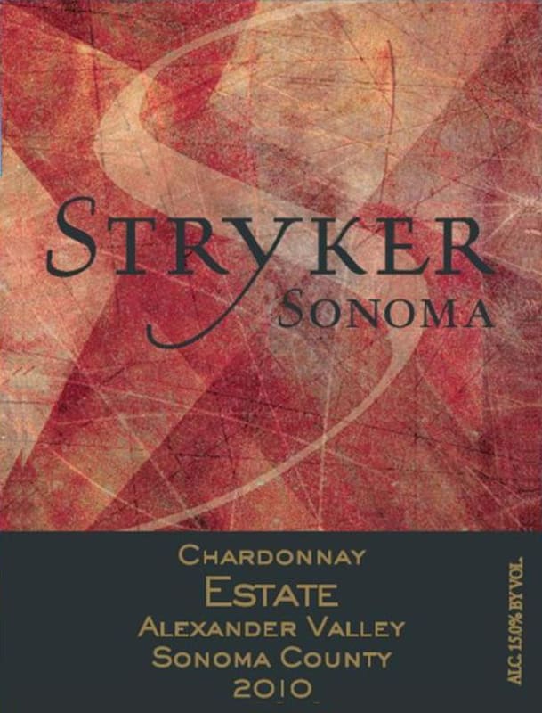 Stryker Sonoma Estate Cabernet Sauvignon 2010 Front Label