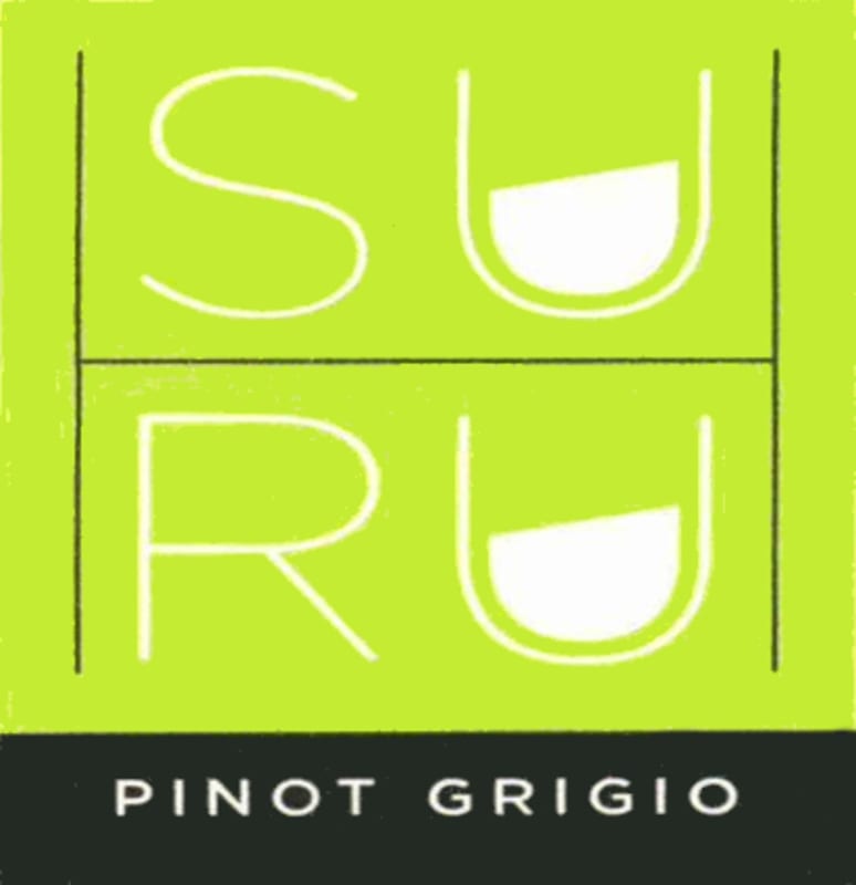 Suhru Wines Pinot Grigio 2013 Front Label