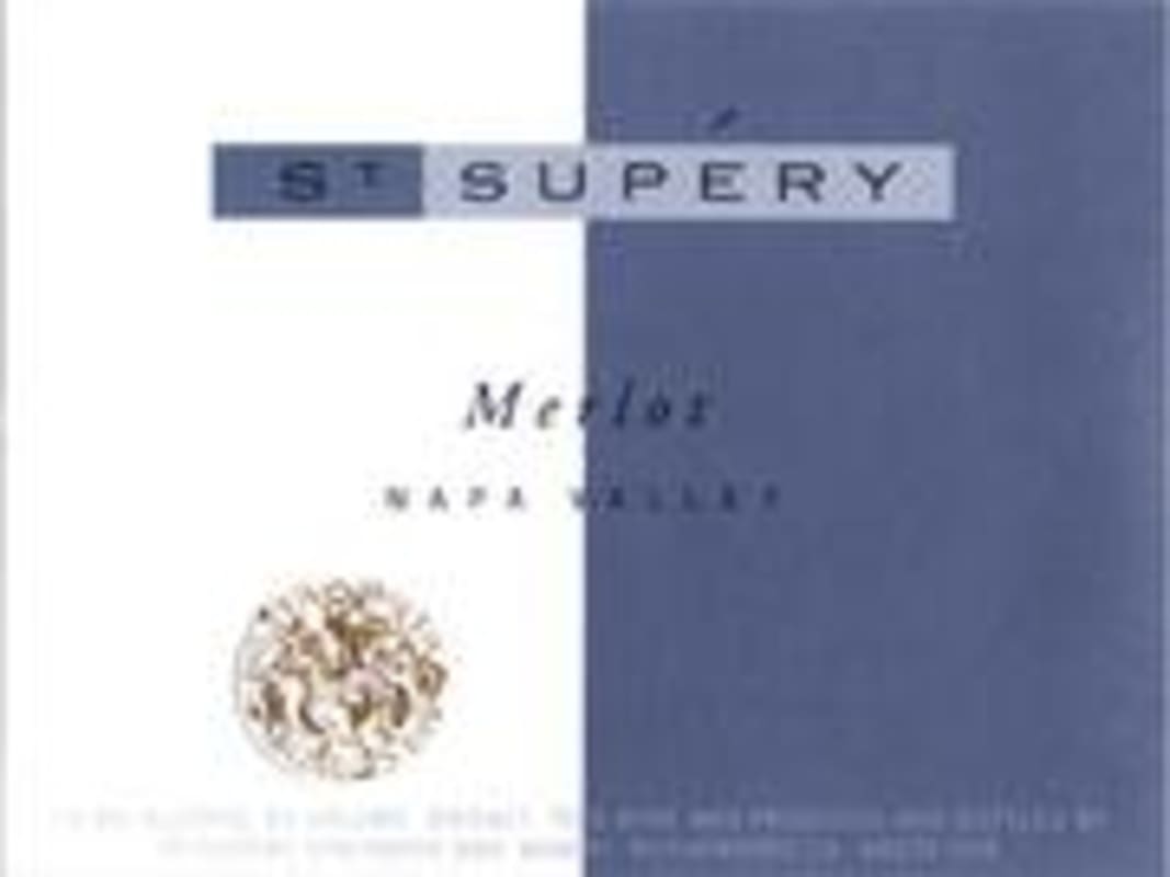 St. Supery Merlot 2000 Front Label
