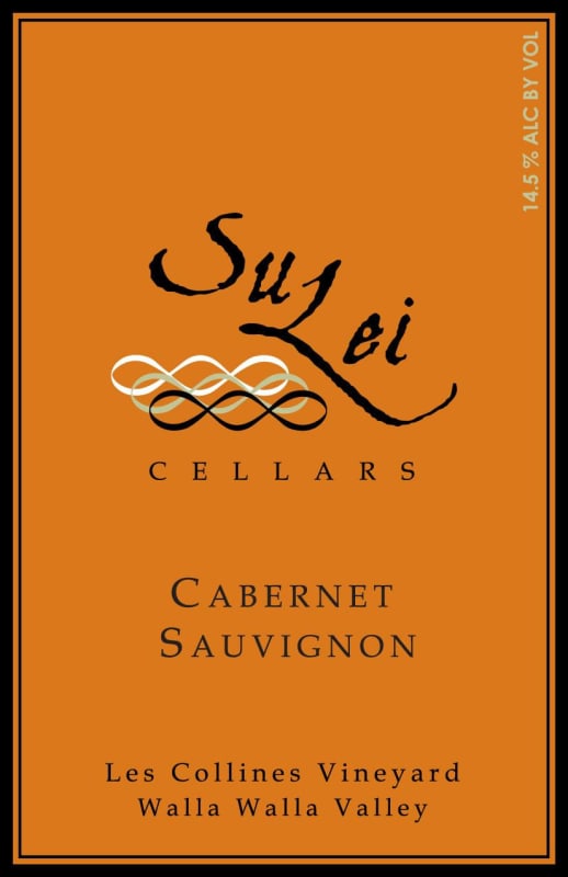 SuLei Cellars Cabernet Sauvignon 2012 Front Label
