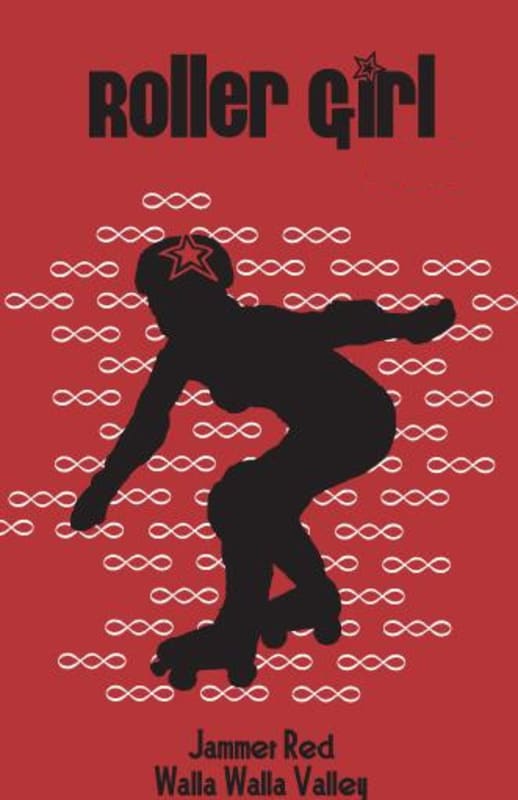 SuLei Cellars Roller Girl Jammer Red 2010 Front Label