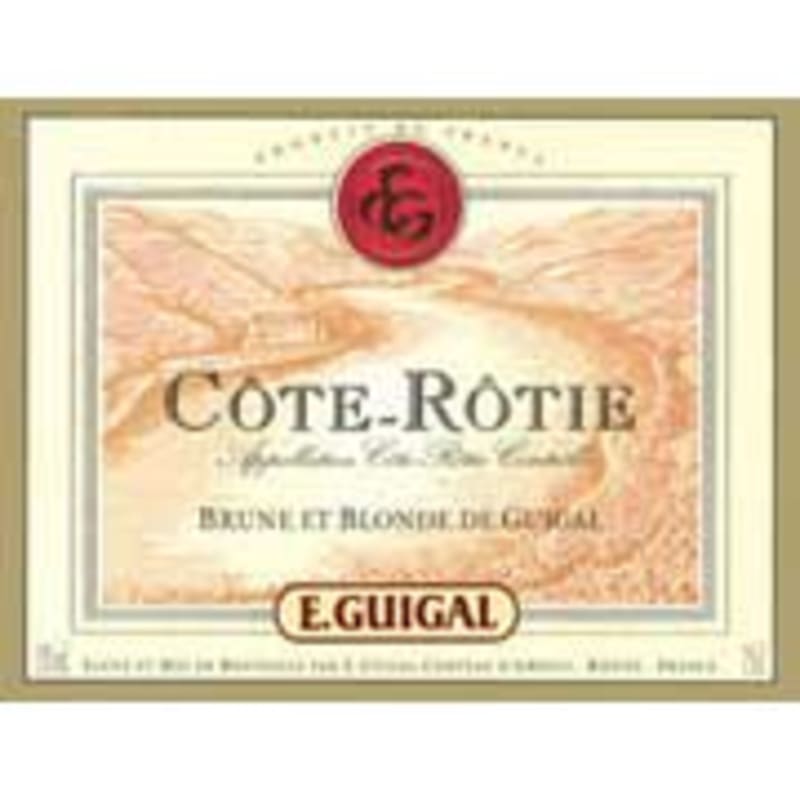 E. Guigal Cote Rotie Brune et Blonde 2000 Front Label