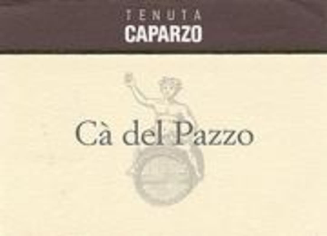 Caparzo Ca Del Pazzo 1997 Front Label