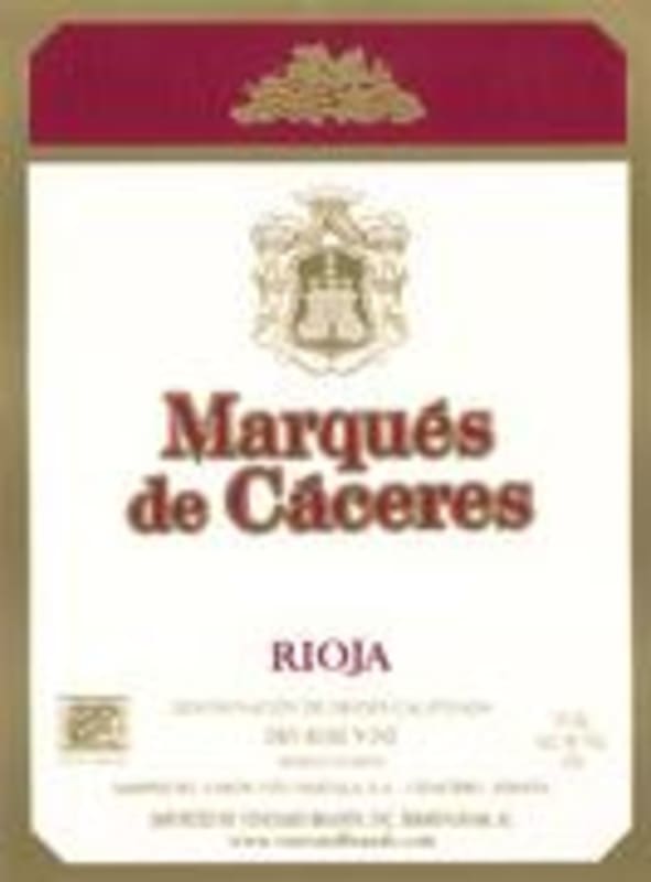 Marques de Caceres Rioja Rosado 2002 Front Label