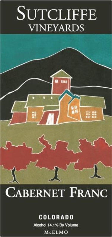 Sutcliffe Vineyards Cabernet Franc 2011 Front Label