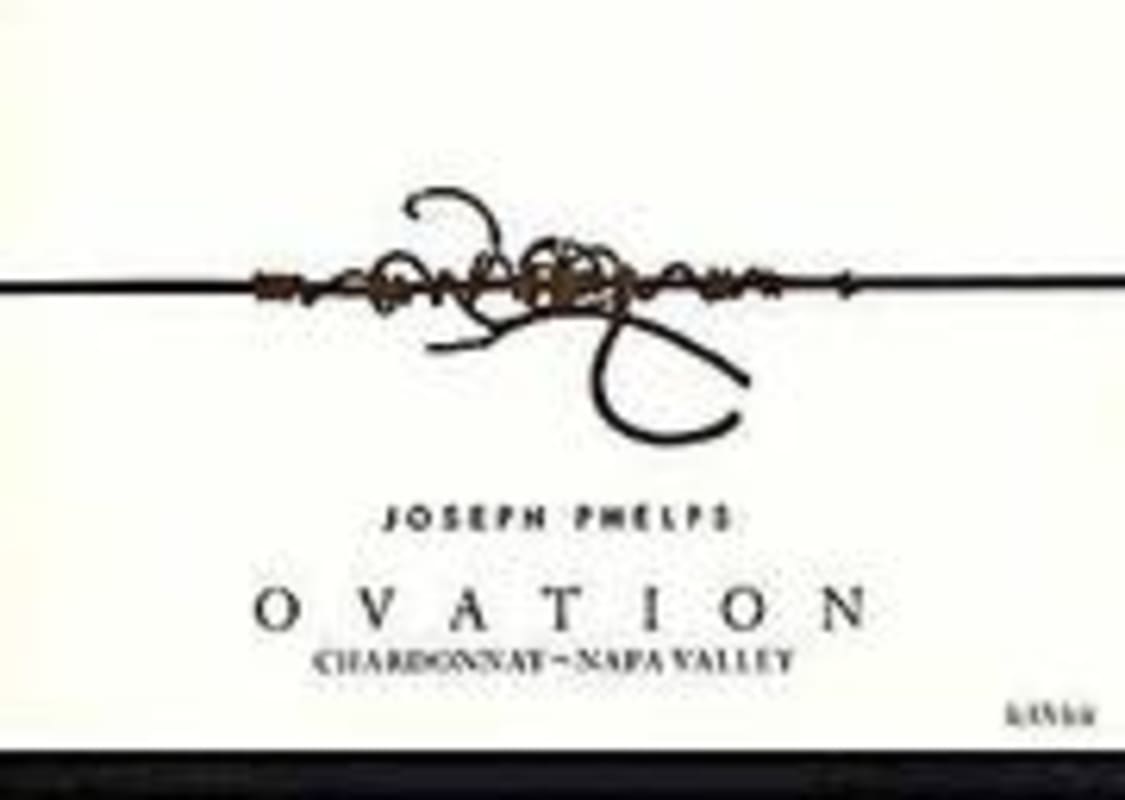 Joseph Phelps Ovation Chardonnay 2002 Front Label