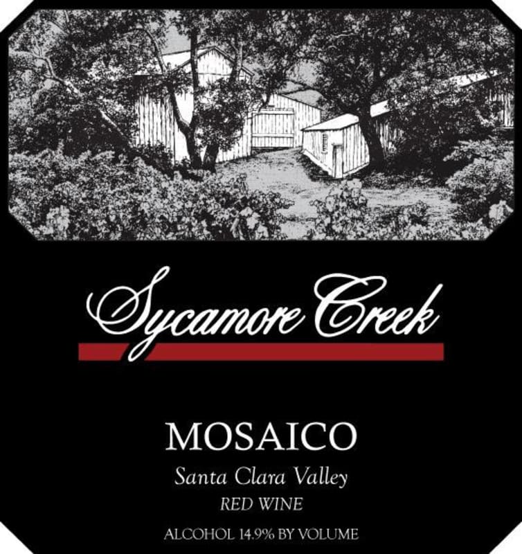 Sycamore Creek Vineyards & Winery Mosaico 2008 Front Label