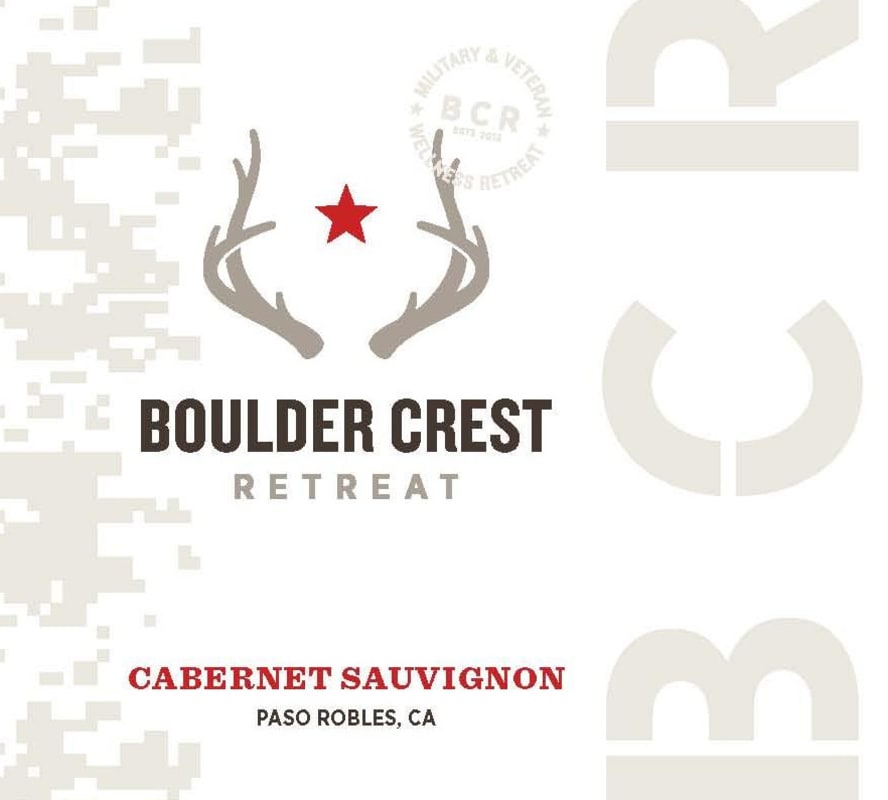Tackitt Family Vineyards Boulder Crest Retreat Cabernet Sauvignon 2012 Front Label