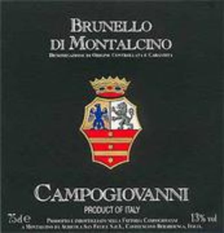 San Felice Campogiovanni Brunello di Montalcino 1998 Front Label